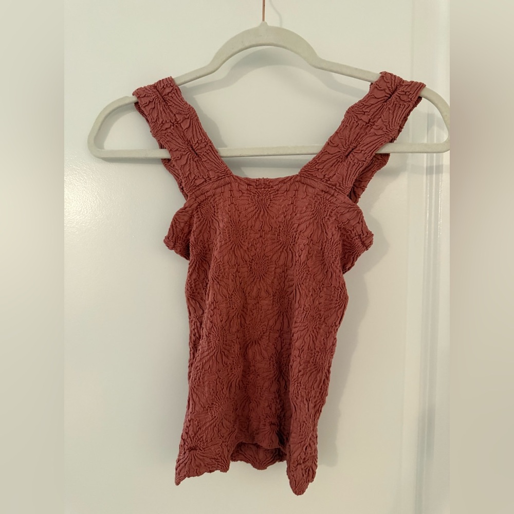 Altar'd State Rust Textured Bodysuit - Picture 3 of 3